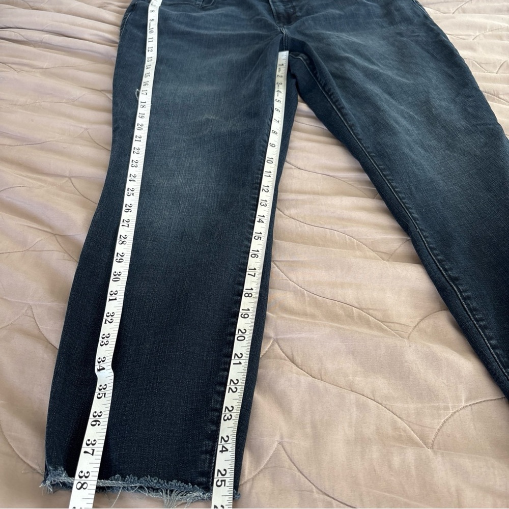 Good American Jeans Skinny Ankle Dark Wash Blue Stretch Denim size 18 - Picture 13 of 13